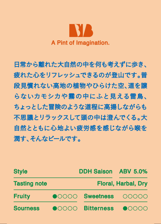STEP BY STEP - DDH SAISON- 6本セット (BEER)