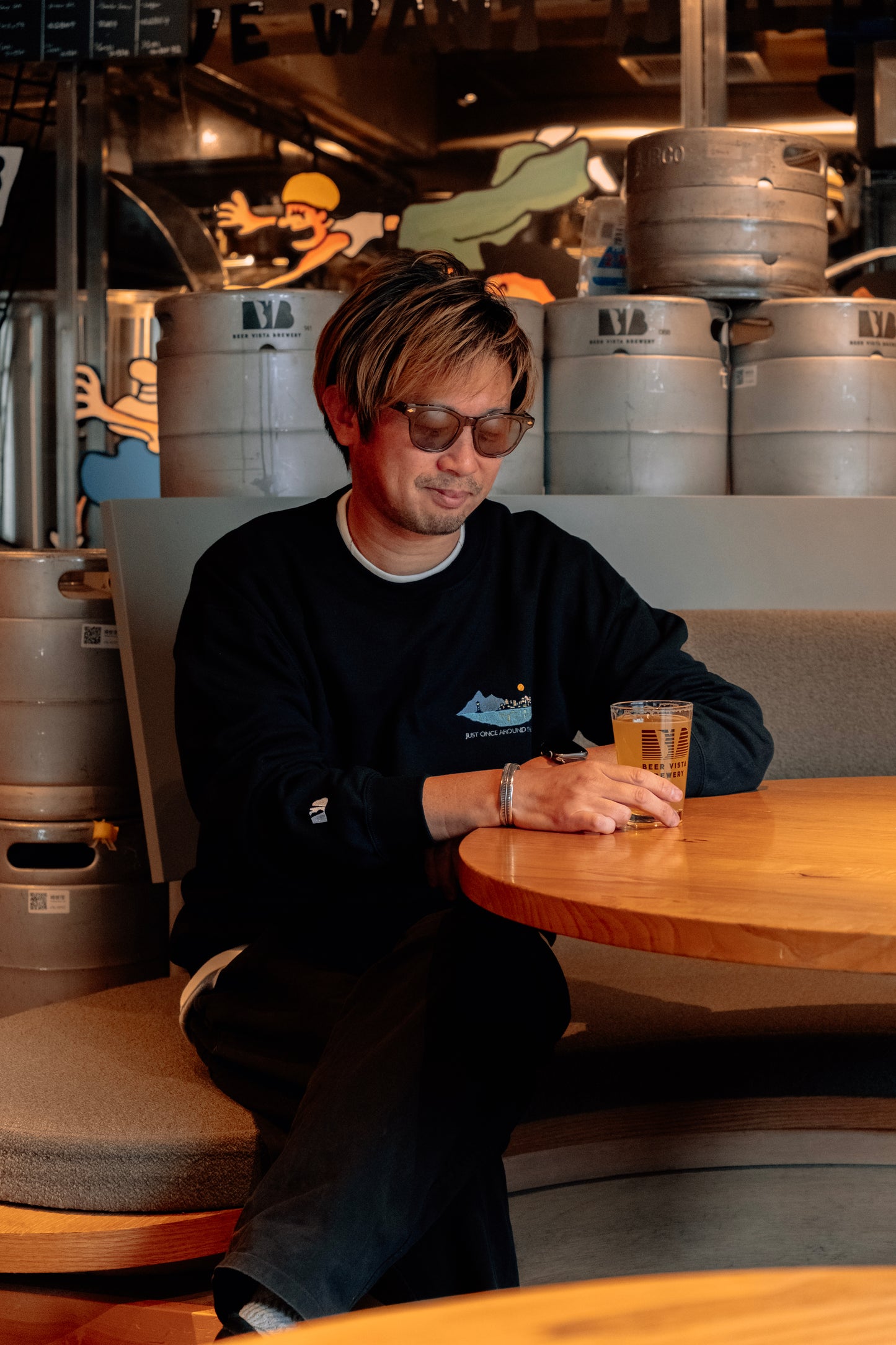 BEER VISTA スウェットシャツ